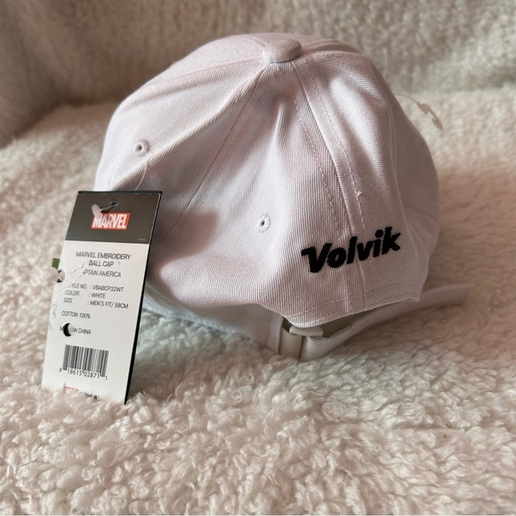 Volvik Marvel Captain America Premium Golf Cap Adjustable Hat - Picture 4 of 5